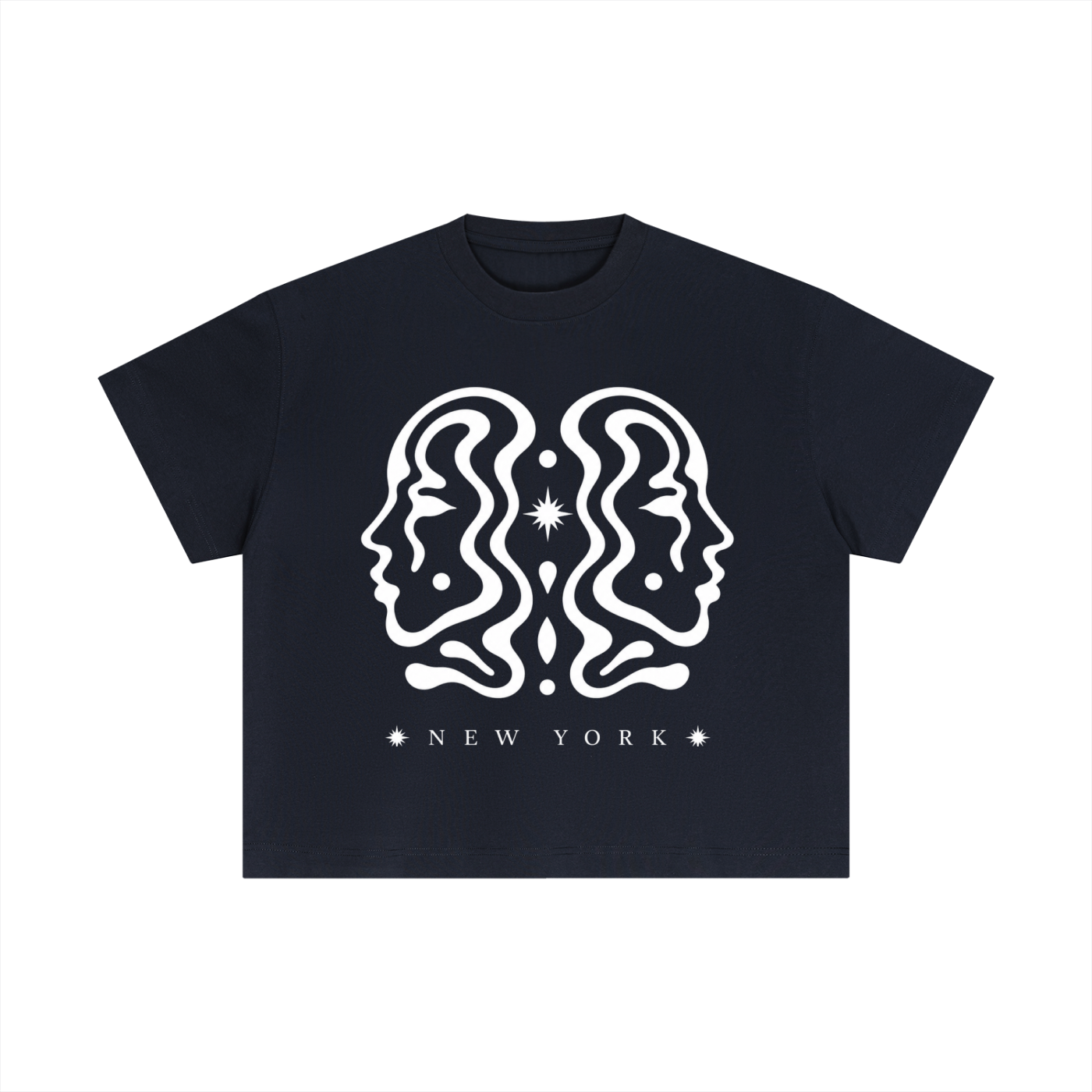Dual Perspective Essential Cotton Boxy T-Shirt